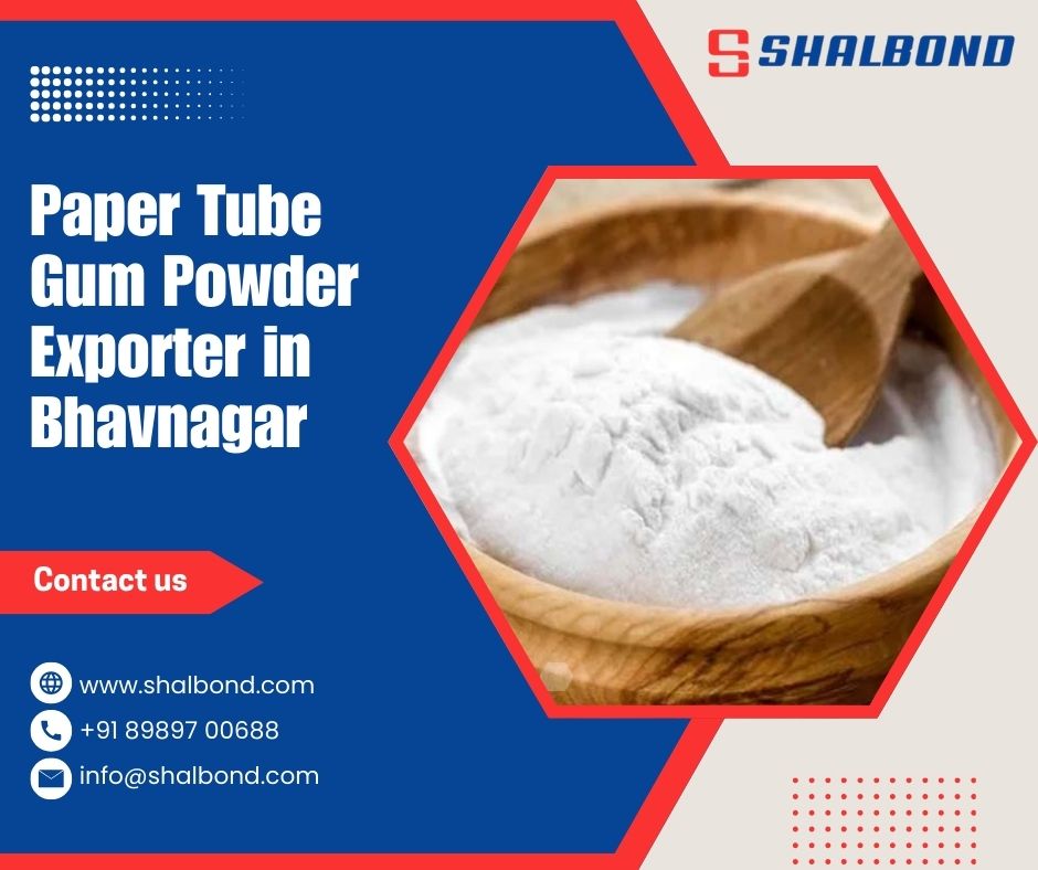 Paper Tube Gum Powder Exporter in Bhavnagar